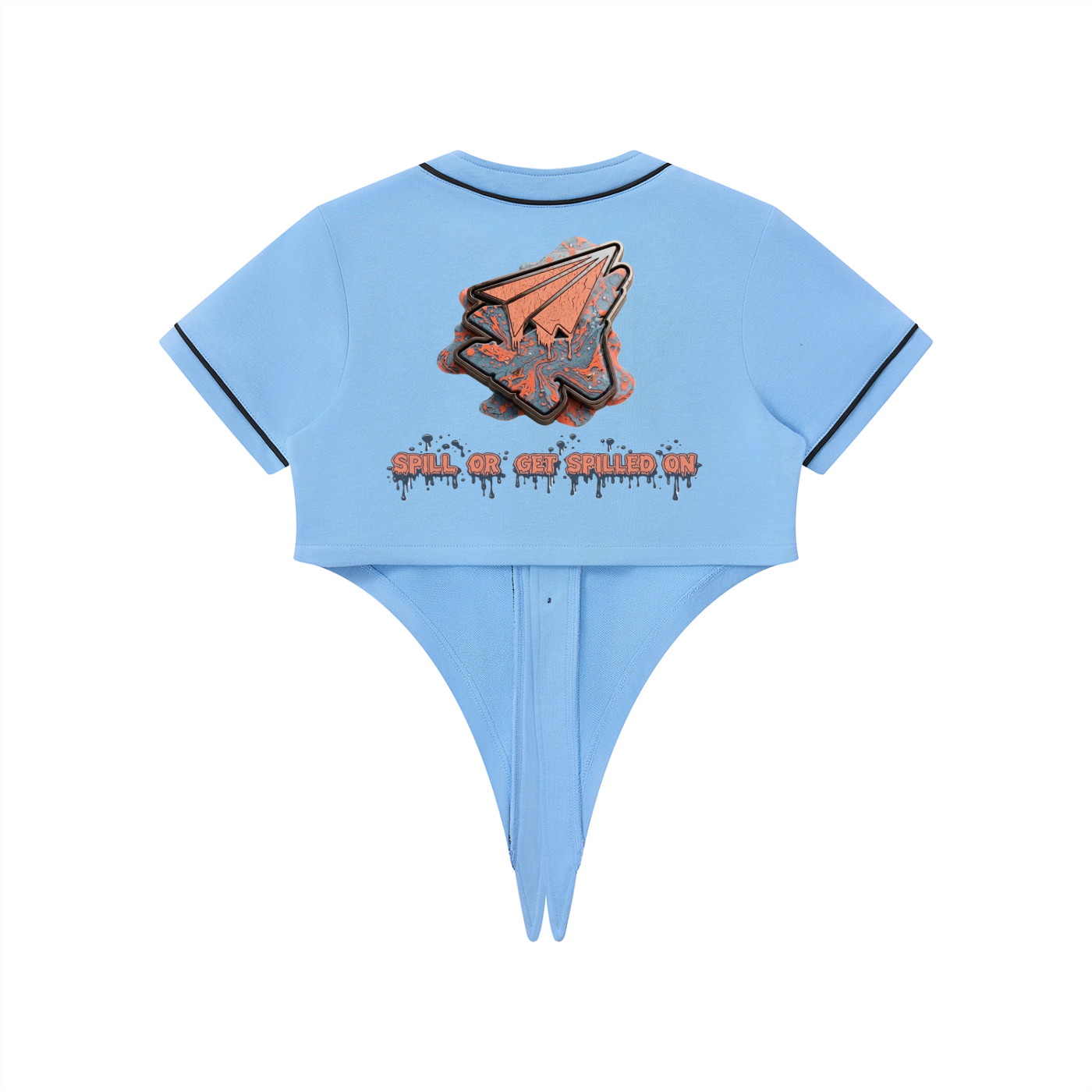 FAM SPILL Women’s Tie Baseball Jersey