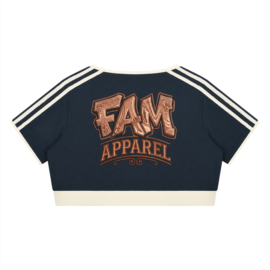 Women's "PREPPY" Crop Sweater