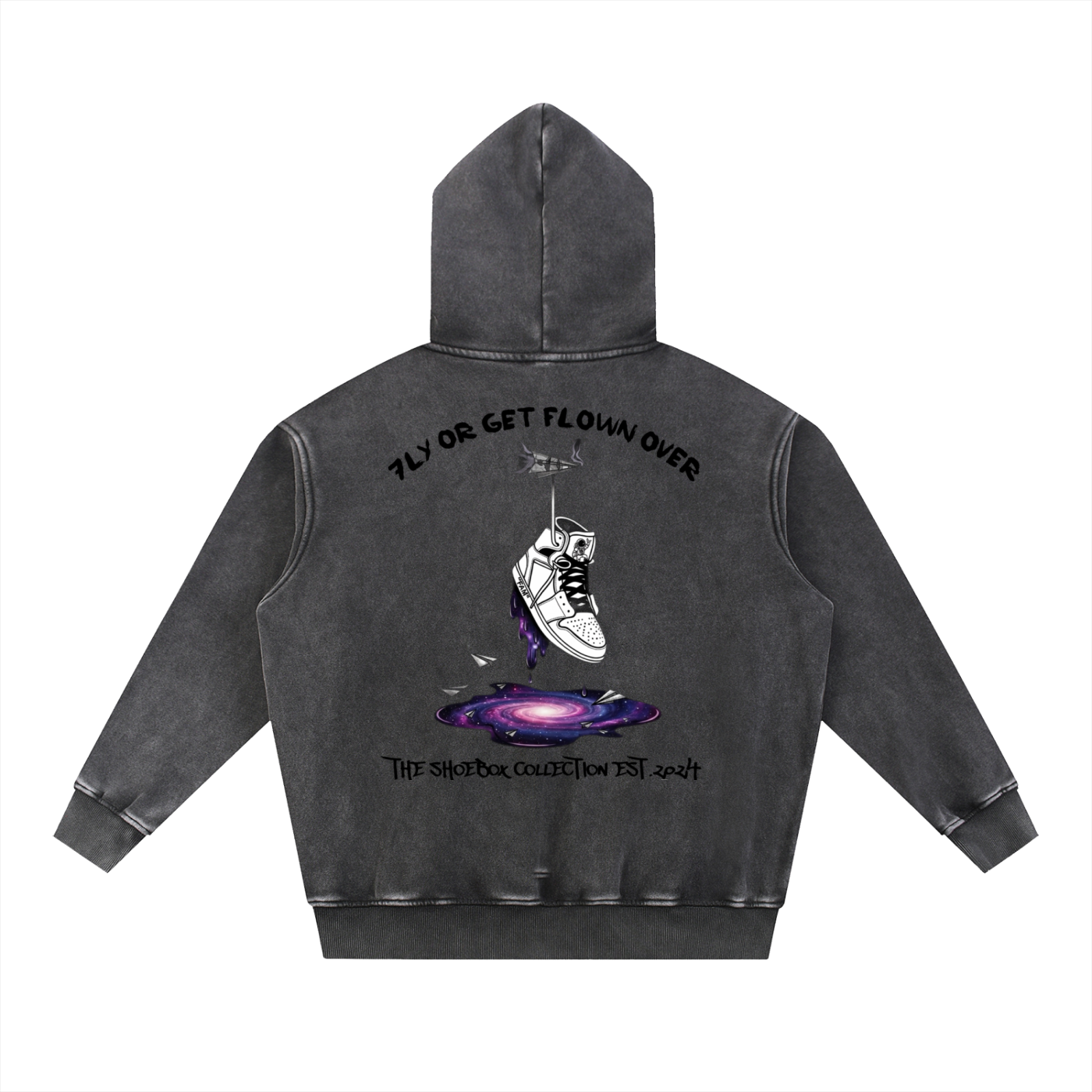 SHOEBOX COLLECTION Snow Wash Hoodie