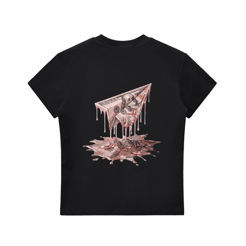 FAM APPAREL GIRLY Bodycon Crewneck T-Shirt