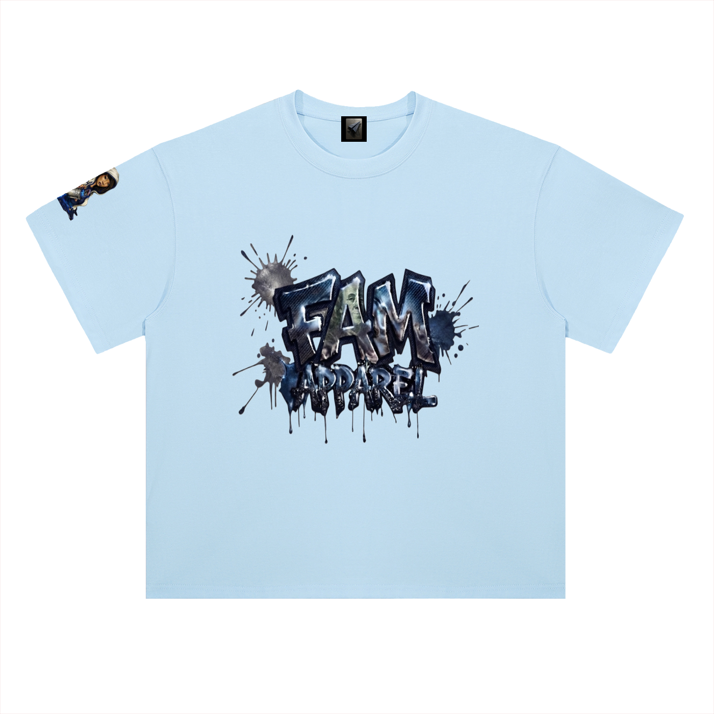 Heavyweight FAM APPAREL Spray Paint T-Shirt