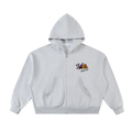 F.A.M. Fleeced Full-Zip Boxy Hoodie