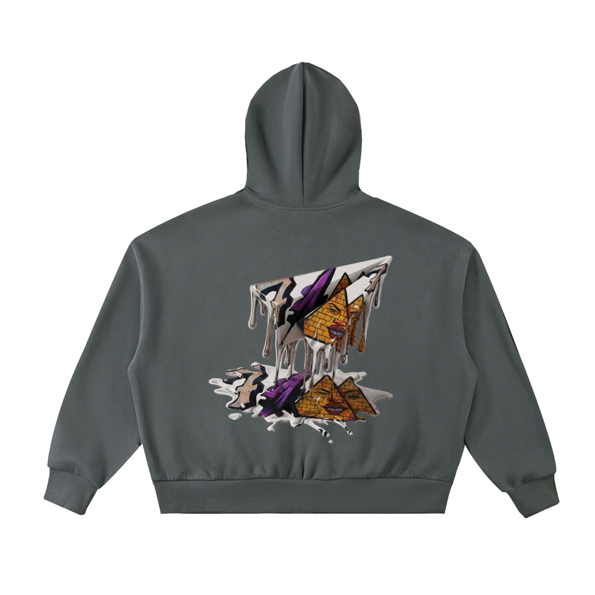 F.A.M. Fleeced Full-Zip Boxy Hoodie