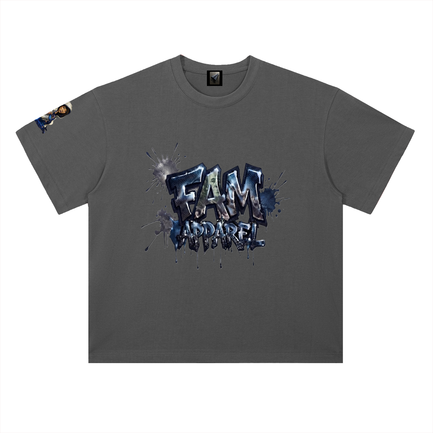 Heavyweight FAM APPAREL Spray Paint T-Shirt