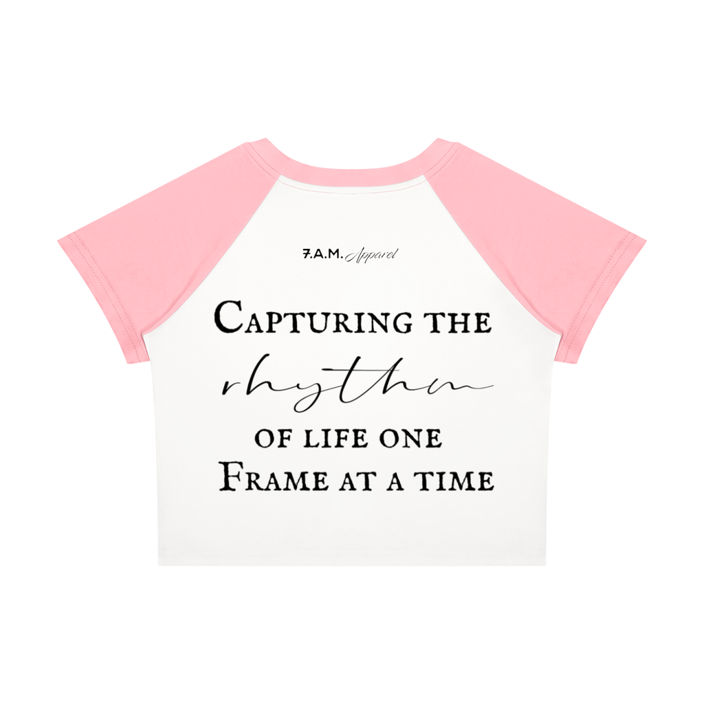 Women’s SHUTTER AND SWAY 2 Block Baby T-Shirt