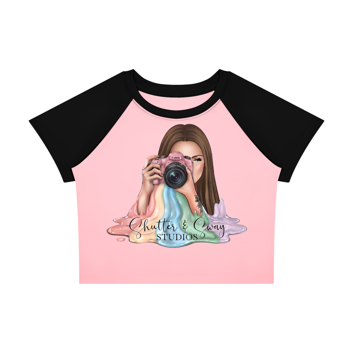 Women’s SHUTTER AND SWAY 2 Block Baby T-Shirt