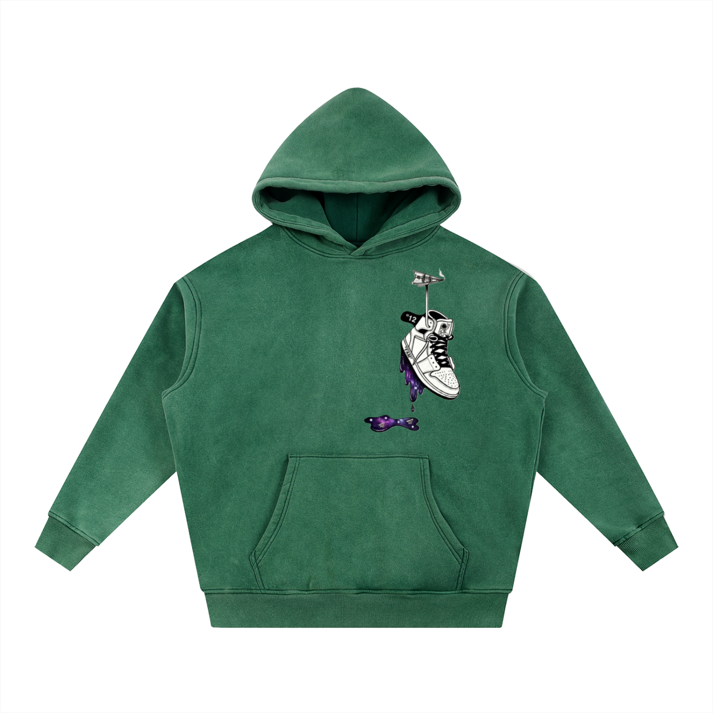 SHOEBOX COLLECTION Snow Wash Hoodie