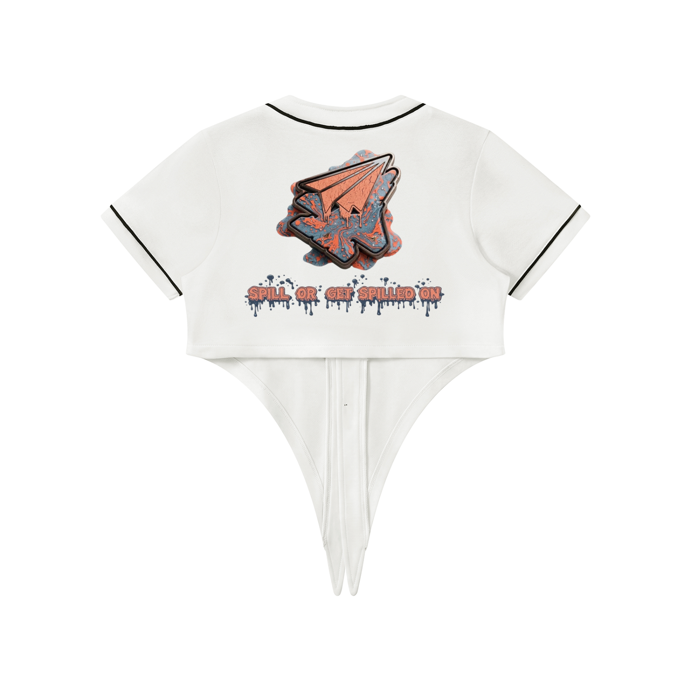 FAM SPILL Women’s Tie Baseball Jersey