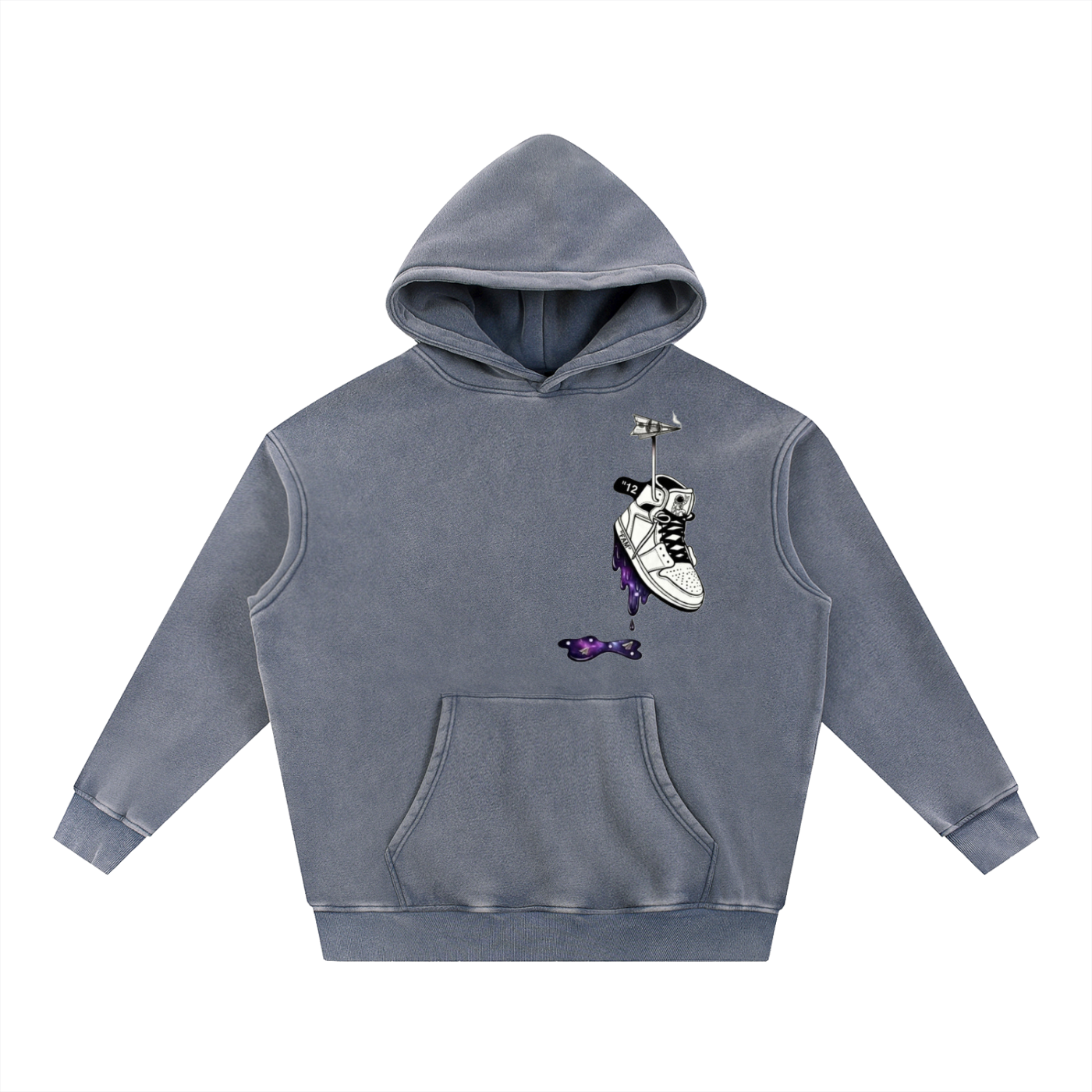 SHOEBOX COLLECTION Snow Wash Hoodie