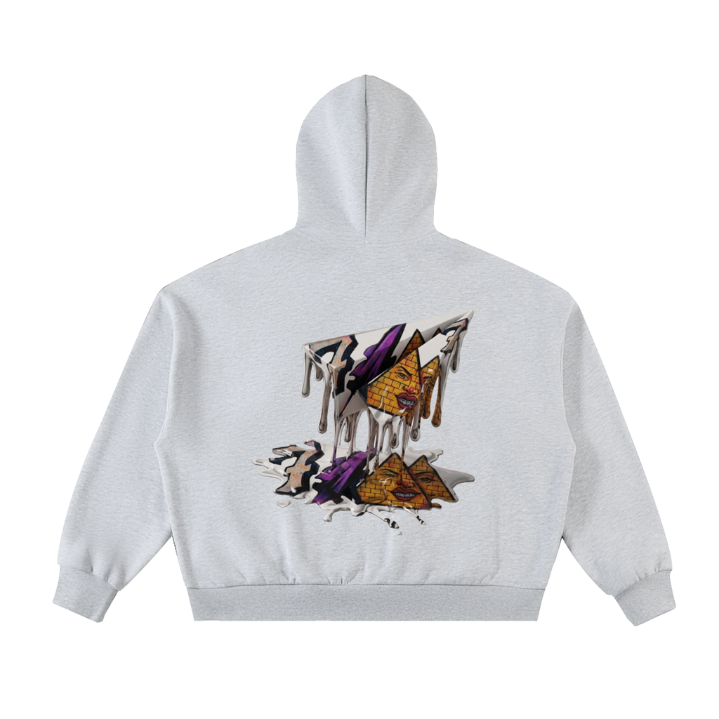 F.A.M. Fleeced Full-Zip Boxy Hoodie