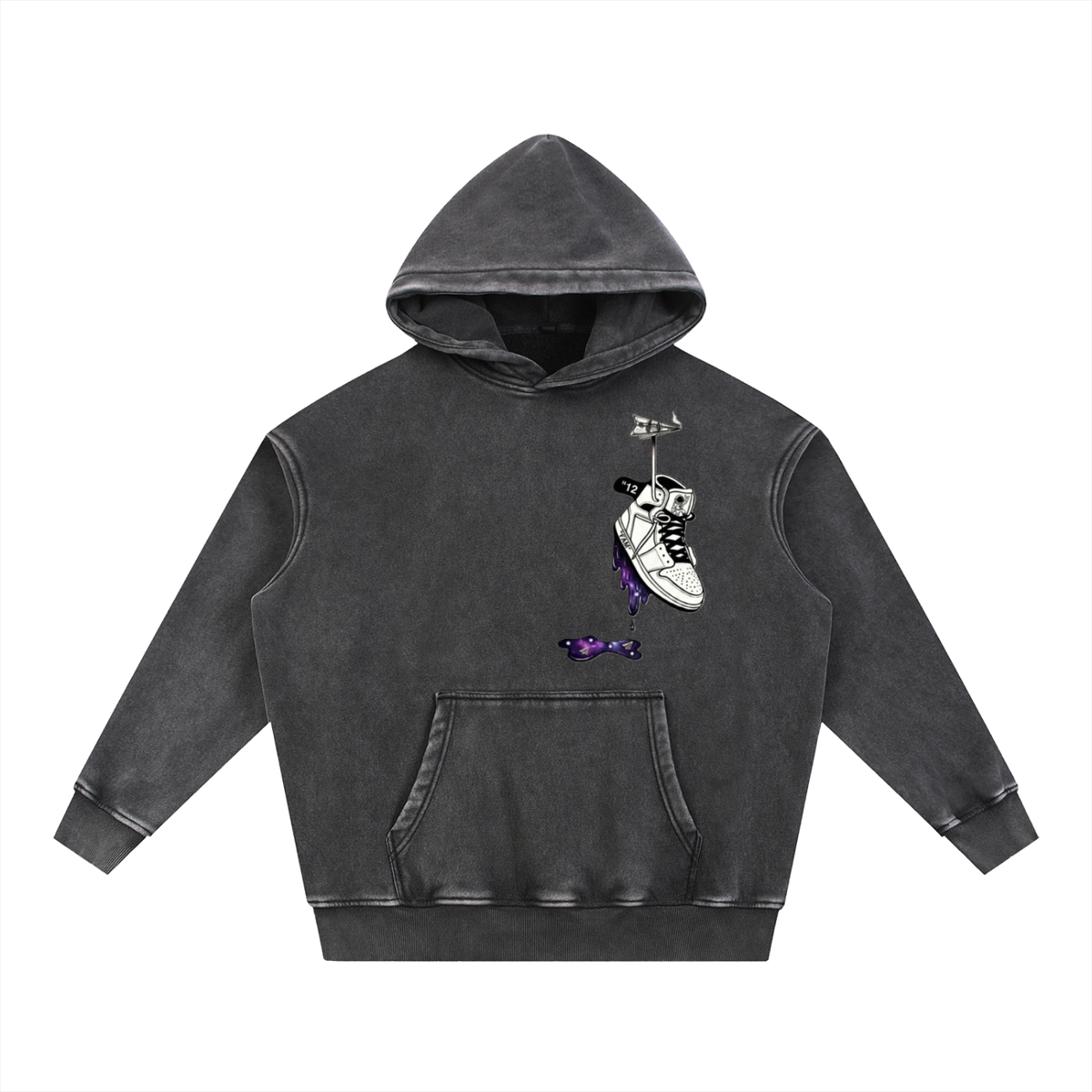 SHOEBOX COLLECTION Snow Wash Hoodie