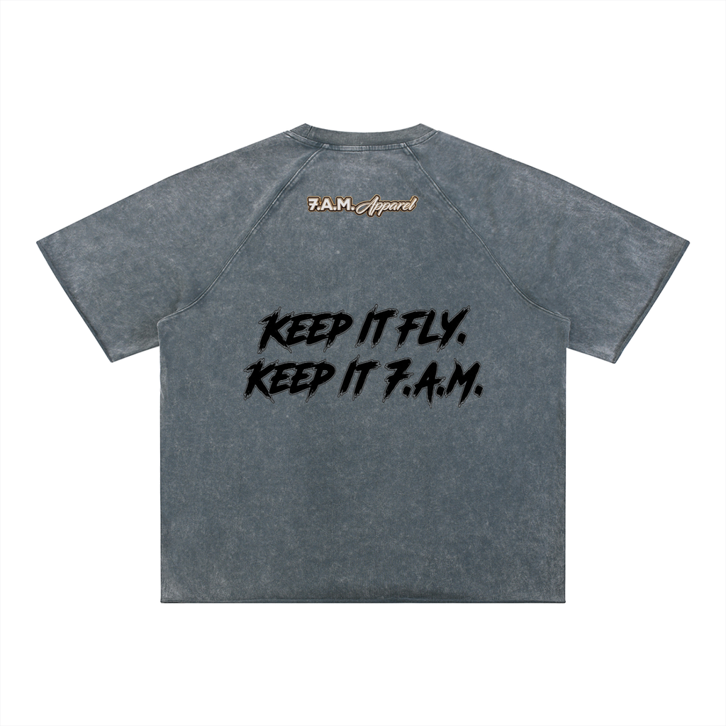Unisex KEEPIT FAM Raw Edge T-Shirt