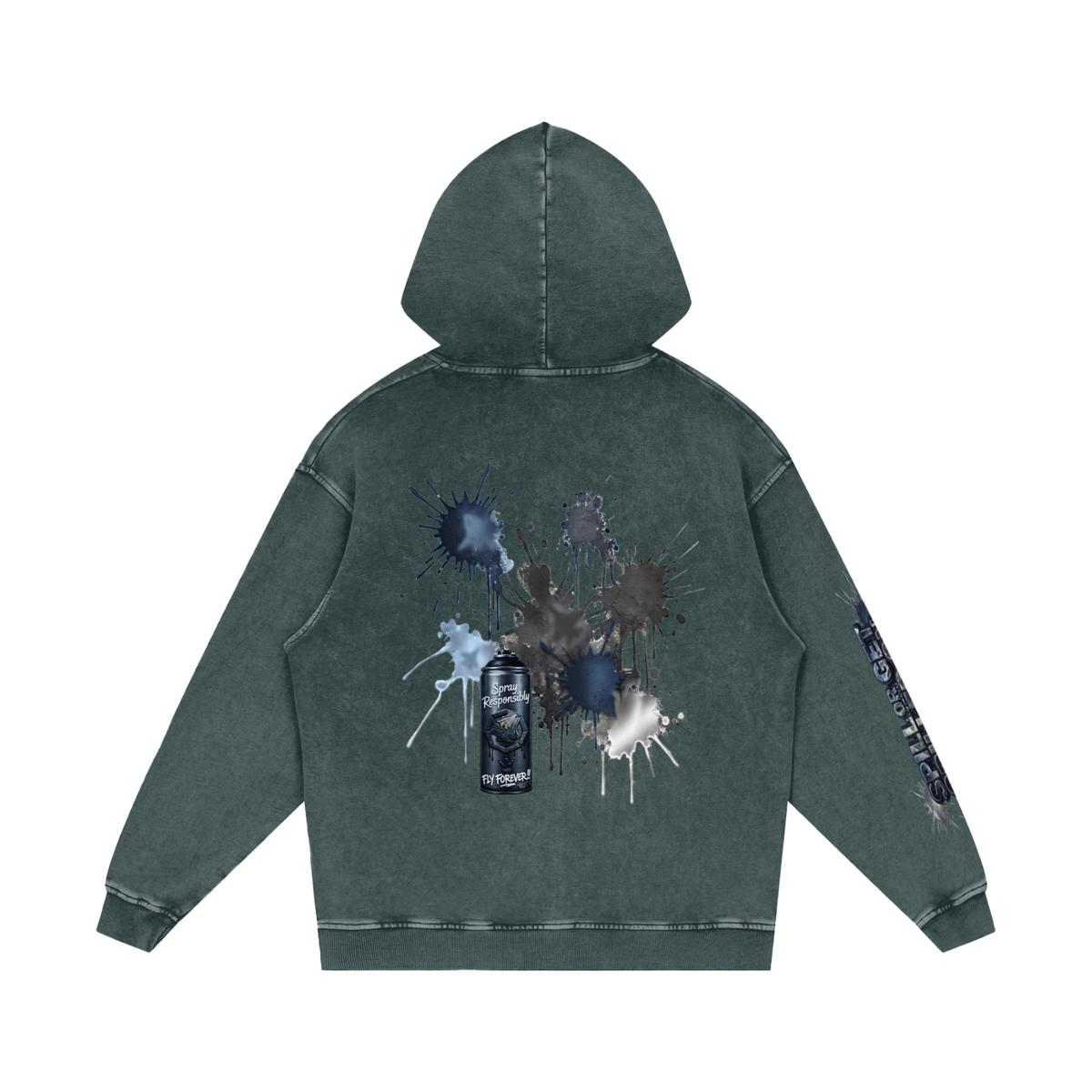 SPILL OR GET SPILLED ON FAM Cotton Hoodie
