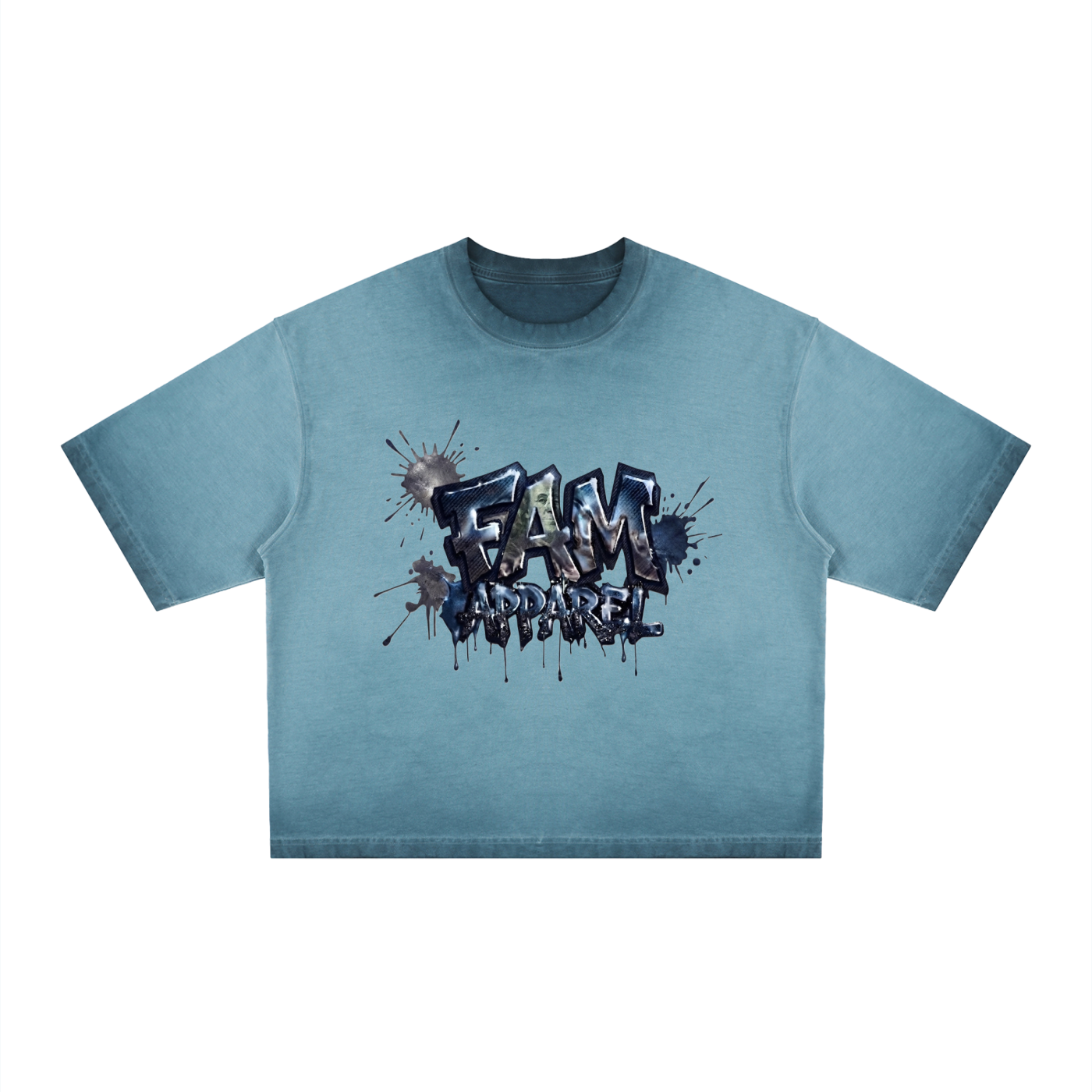 FAM APPAREL Spray Responsibly Boxy T-Shirt