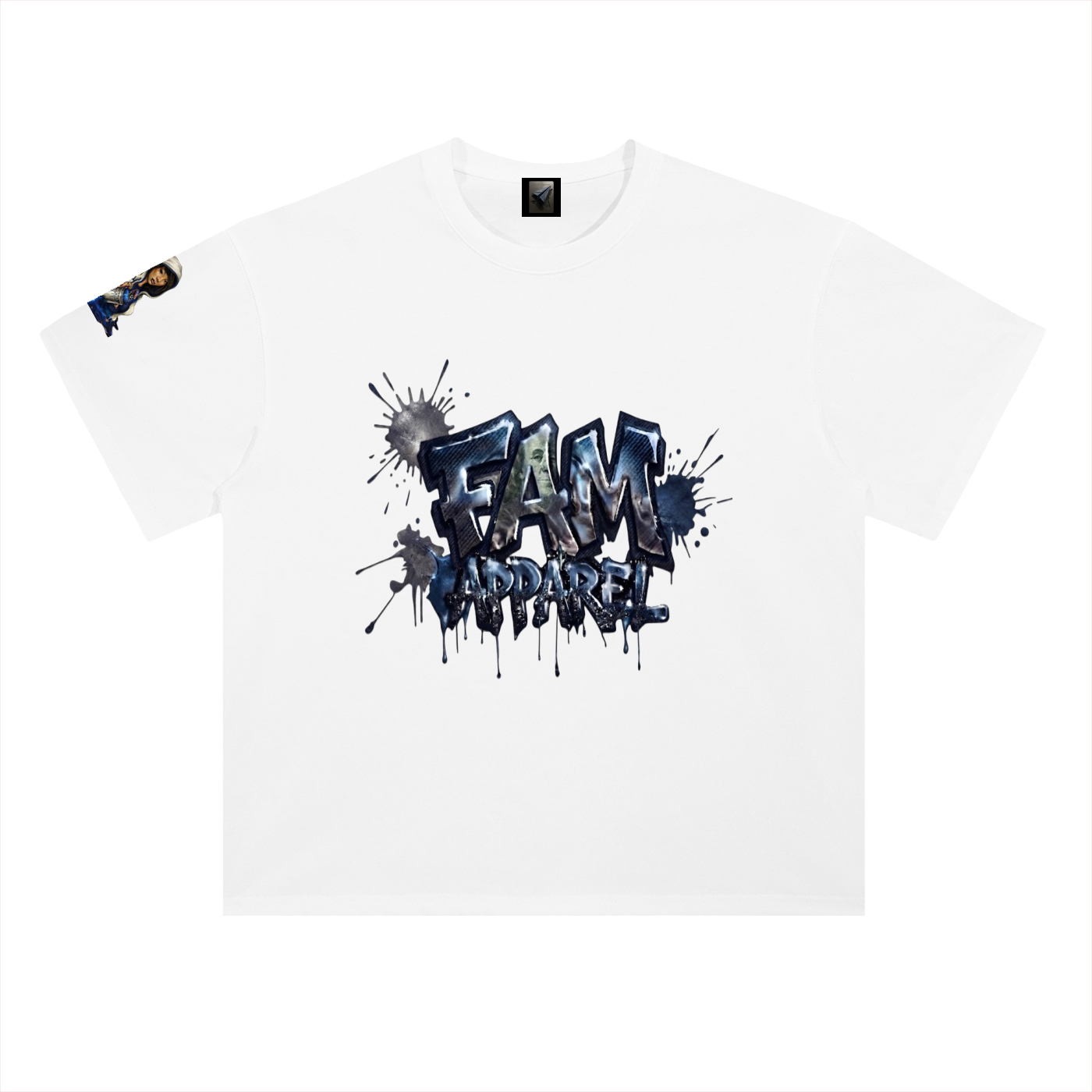 Heavyweight FAM APPAREL Spray Paint T-Shirt
