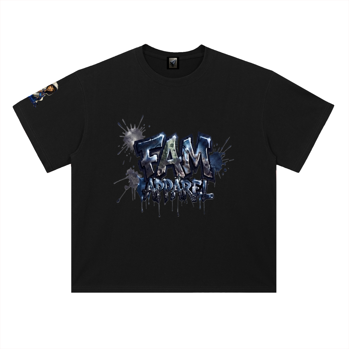 Heavyweight FAM APPAREL Spray Paint T-Shirt