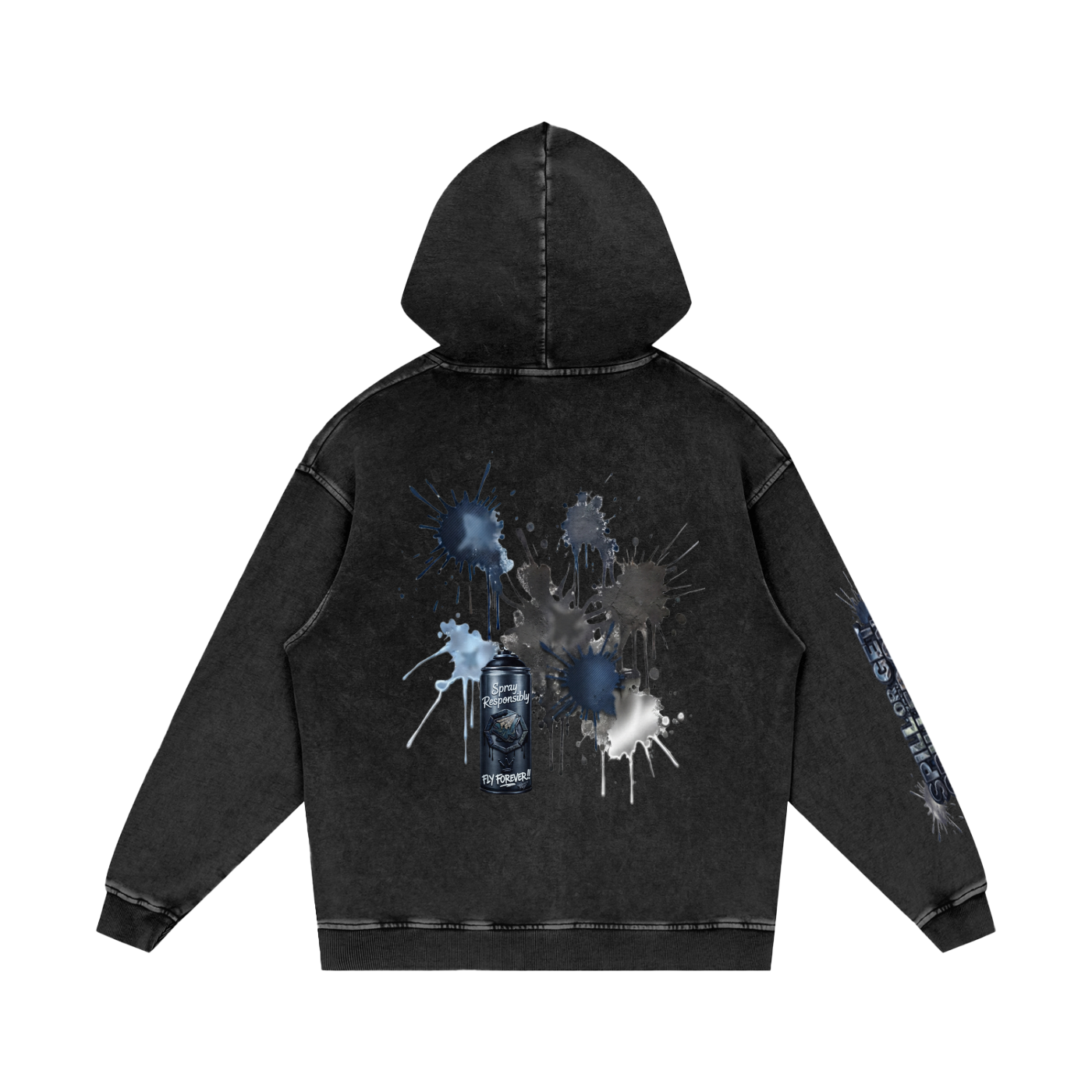 SPILL OR GET SPILLED ON FAM Cotton Hoodie