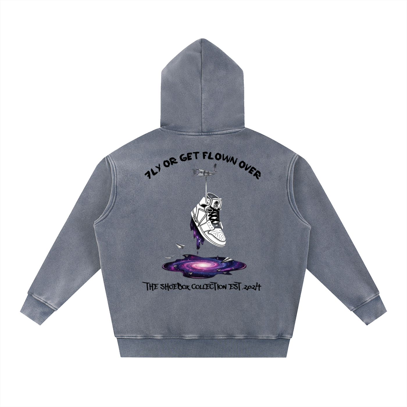 SHOEBOX COLLECTION Snow Wash Hoodie