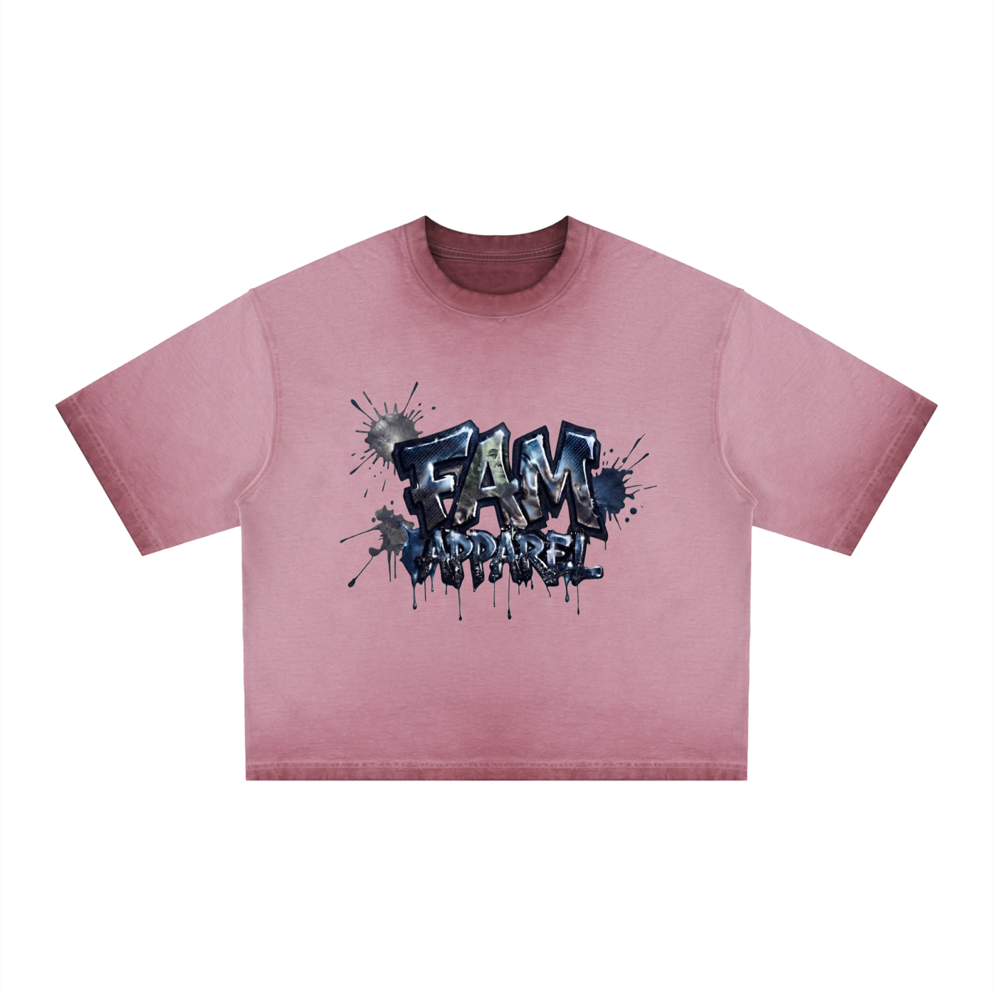 FAM APPAREL Spray Responsibly Boxy T-Shirt