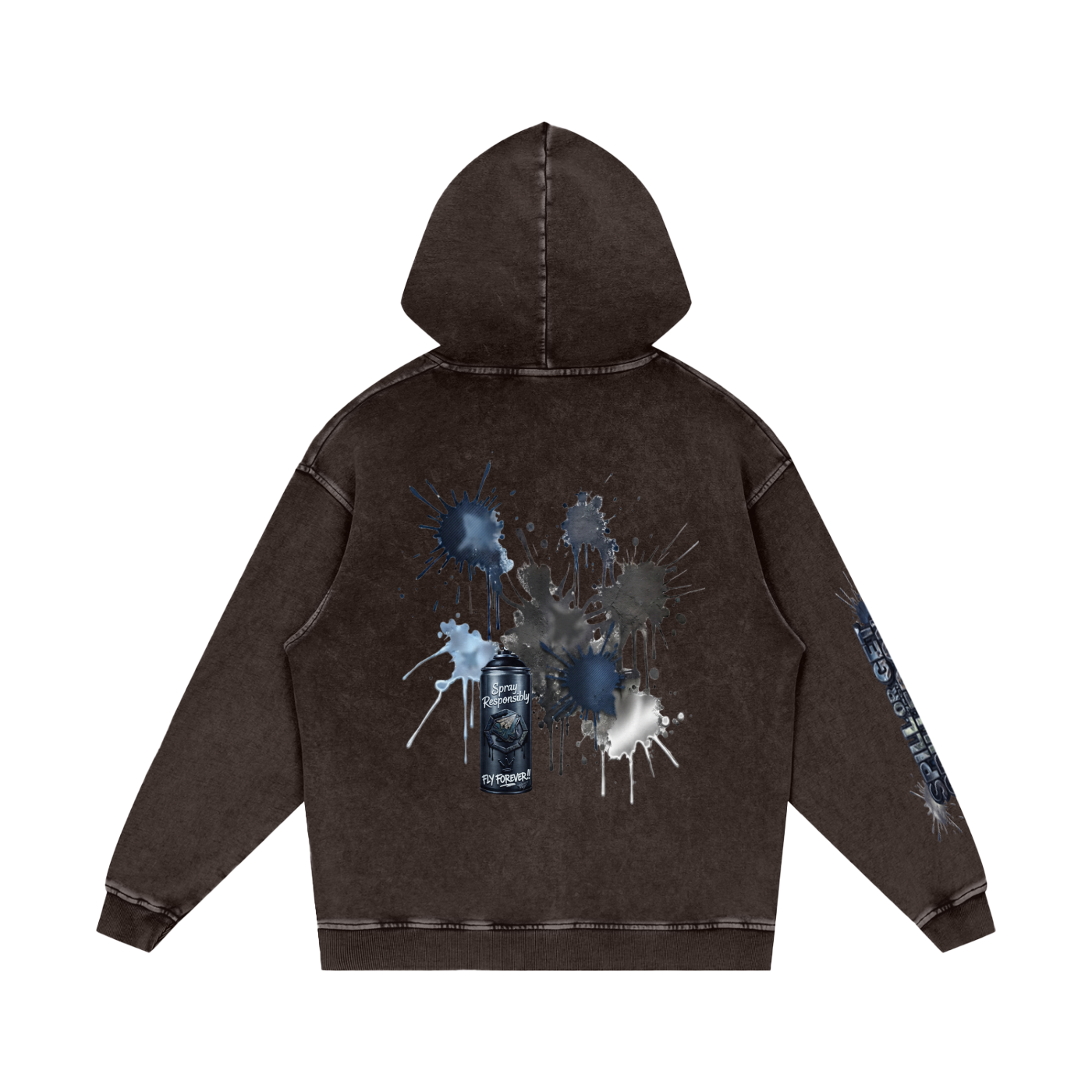 SPILL OR GET SPILLED ON FAM Cotton Hoodie