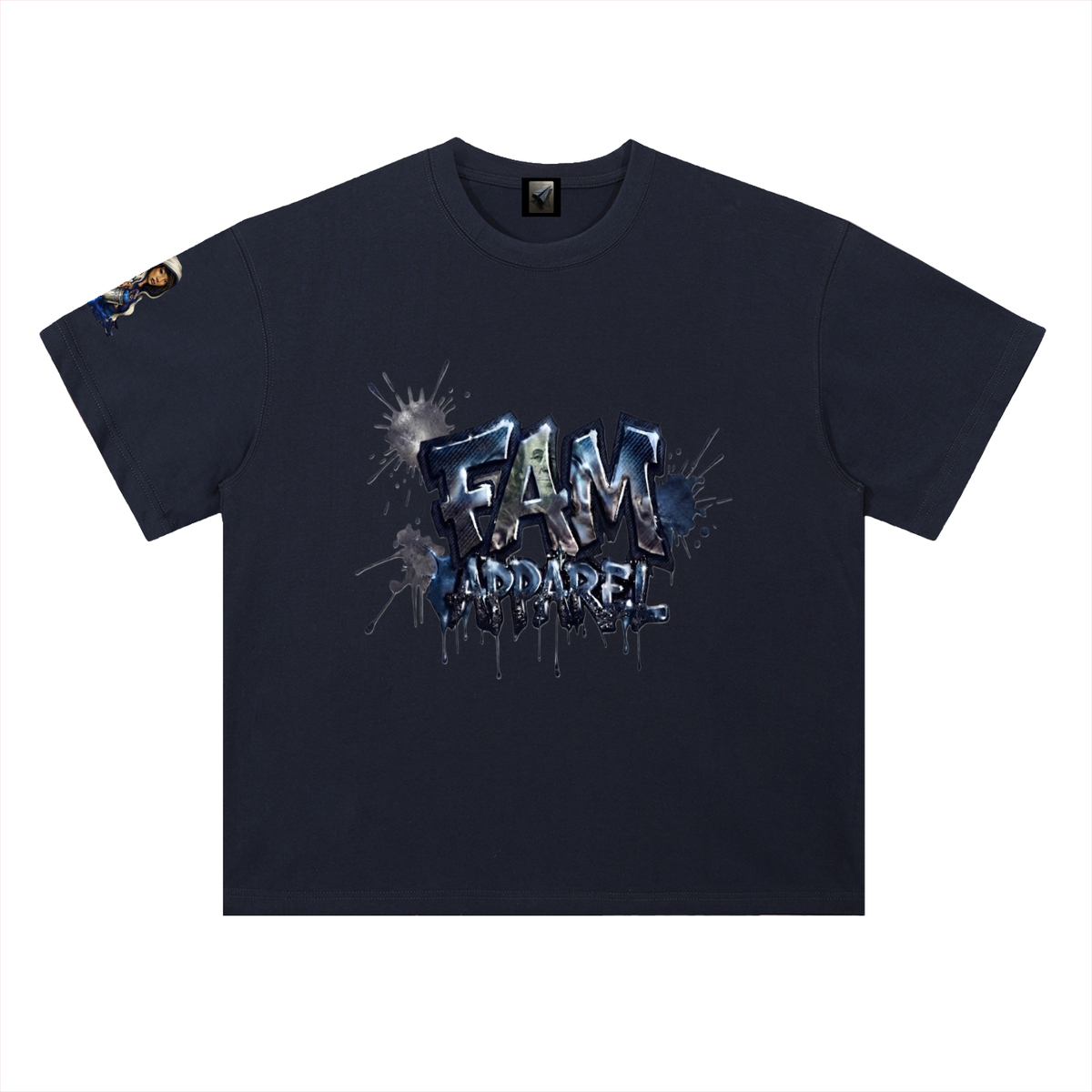 Heavyweight FAM APPAREL Spray Paint T-Shirt