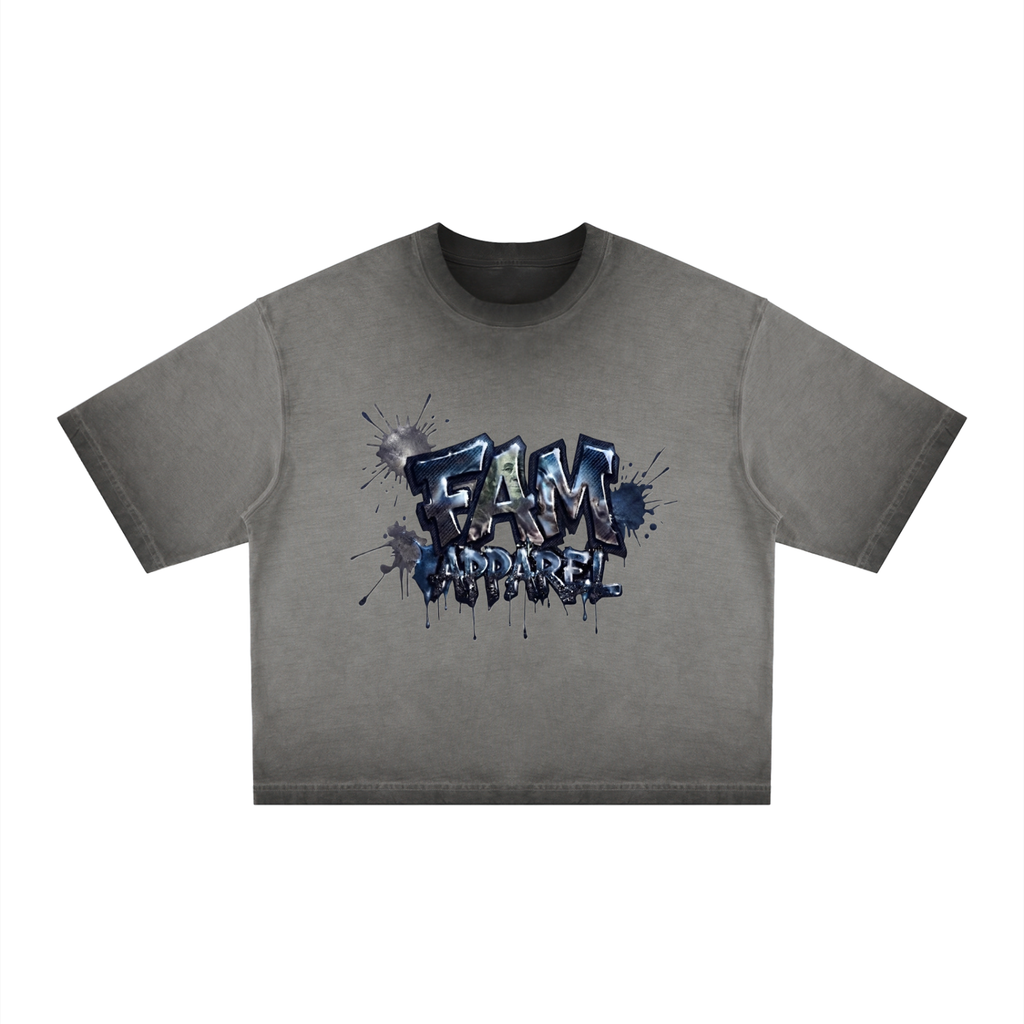 FAM APPAREL Spray Responsibly Boxy T-Shirt